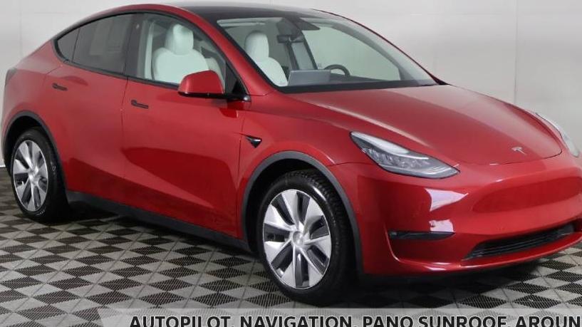 TESLA MODEL Y 2021 5YJYGDEE9MF251861 image